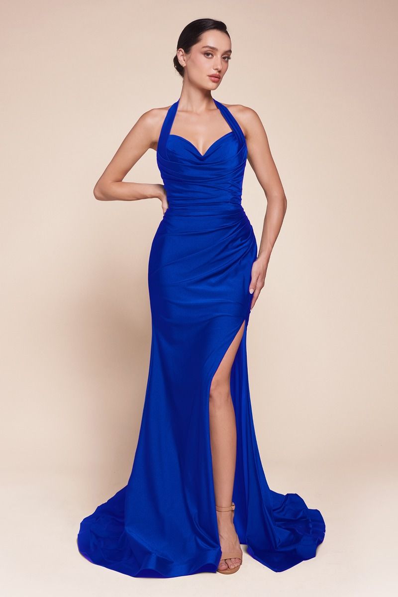 green emerald velvet dress Plus Curve Asymmetrical One Shoulder Formal Dresses Red / 5XL