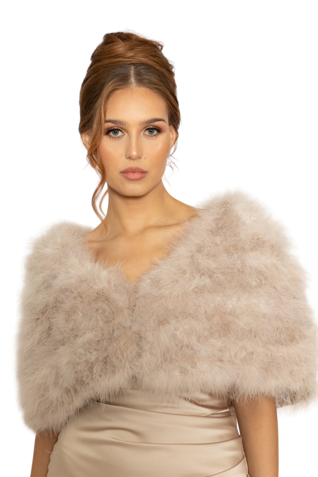 Feather Shrug Bolero Duchess Boutique Melbourne